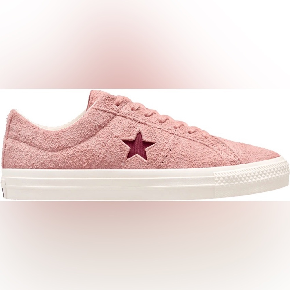 NWT Converse One Star Pro OX Shoes Cherry Vision Canyon Dusk Pink Suede Leather - Picture 16 of 16